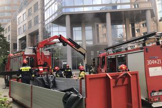 Ćwiczenia strażaków, strażników i policji w Warszawie