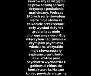 Syn Zenka znów szokuje! Ostra relacja z gabinetu psychiatrycznego