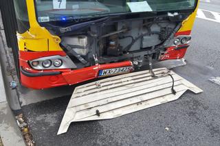 Ranni policjanci! Miejski autobus huknął w radiowóz