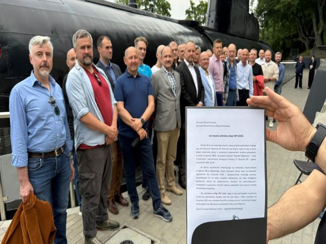 List otwarty załogi ORP "Sokół"