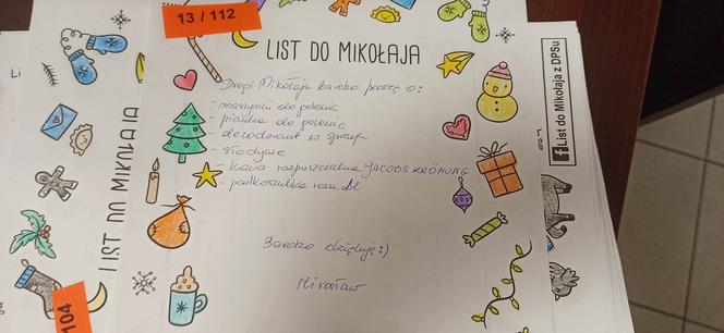 List do Mikołaja z DPSu. Marzenia seniorów chwytają za serce