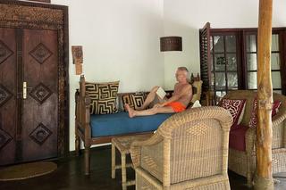  Bogusław Linda bez koszulki na wakacjach w Afryce 