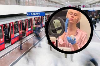 Robiła makijaż w warszawskim metrze. Pasażerowie w szoku 