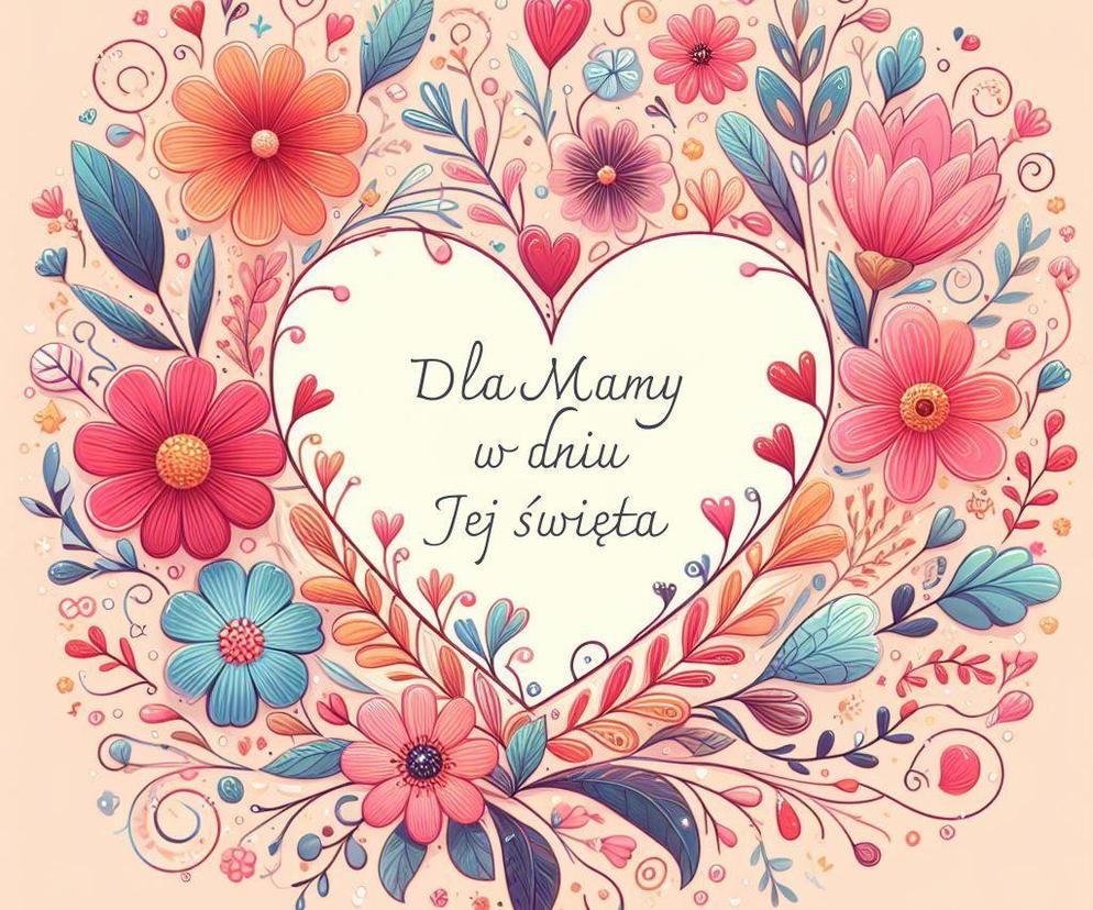 Piękne kartki na Dzień Mamy