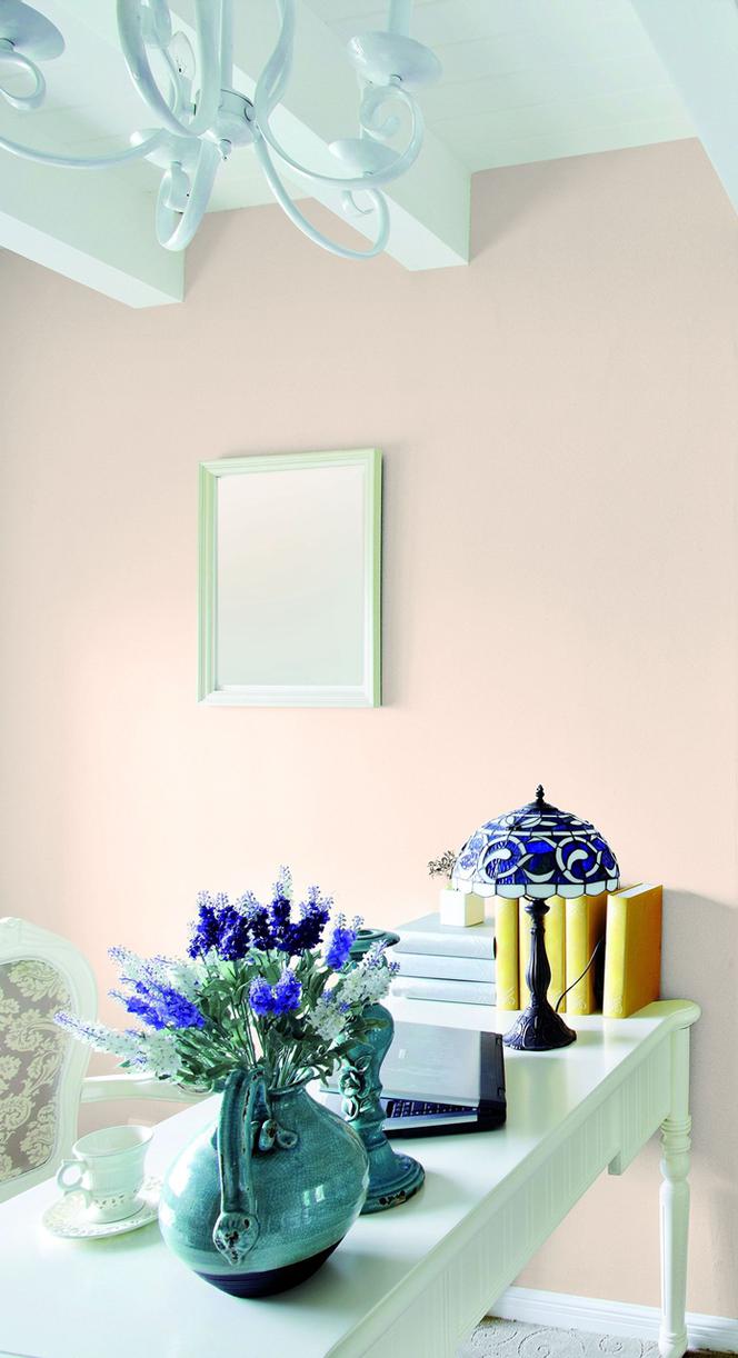 Dopełniające się pastelowe odcienie idealnymi kolorami ścian