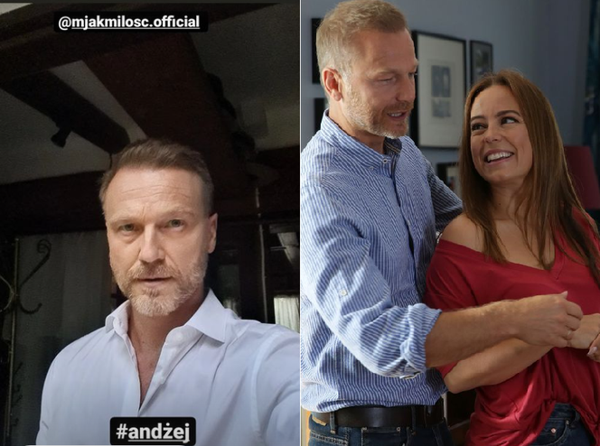 M jak miłość. Magda i Andrzej rozstaną się tylko na chwilę! Wrócą do siebie szybko w nowym sezonie! Jeden szczegół wydał Krystiana Wieczorka - ZDJĘCIA