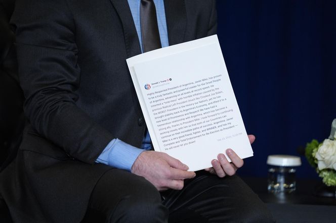 Przyjęcie Donald Trumpa.