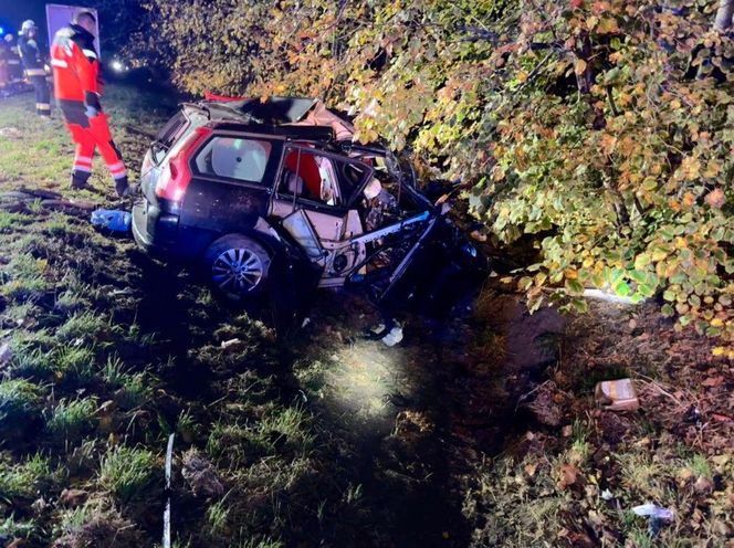 Tragiczny wypadek na DK 15 po Mogilnem. Nie żyje jedna osoba!