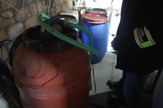 Nielegalna bimbrownia pod Koszalinem