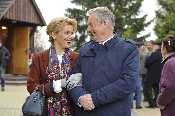 Ranczo 10 sezon. Więcławska (Dorota Chotecka), Więcławski (Grzegorz Wons)