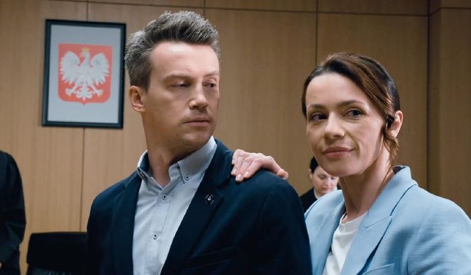 M jak miłość, odcinek 1874. Jakub (Krzysztof Kwiatkowski), Martyna (Magdalena Turczeniewicz)