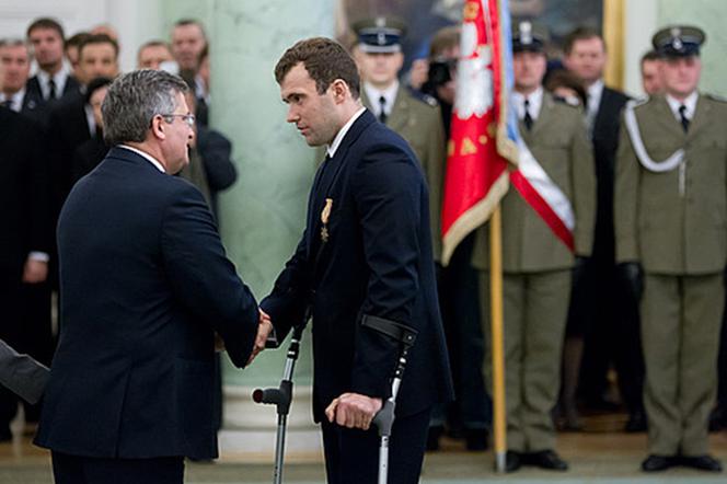 To bohater z Iraku chronił panią premier