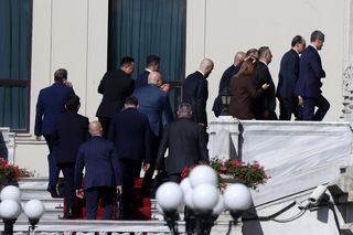 Szefowie delegacji Ukrainy i Rosji rozmawiają w cztery oczy w Stambule