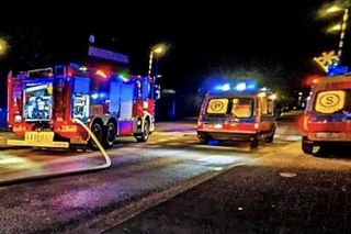 Pożar kamienicy. 14-latek wyskoczył przez okno, uciekając przed ogniem