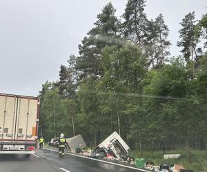 Zderzenie na DK 1 w Kobiórze