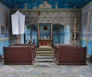 Opuszczona niebieska cerkiew na Podkarpaciu. Ktoś o nią dba? 