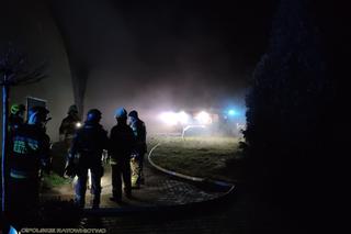 Pożar hotelu w Chrząstowicach. Jedna osoba zginęła, dwie są ranne 