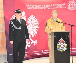 Nowa jednostka straży pożarnej w Olsztynie. Wmurowano akt erekcyjny [ZDJĘCIA]