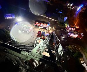 Pożar restauracji Imperium w Piekarach Śląskich. Popularny lokal doszczętnie zniszczony