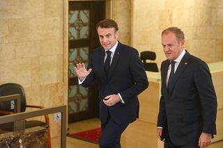 Prezydent Emmanuel Macron w Polsce