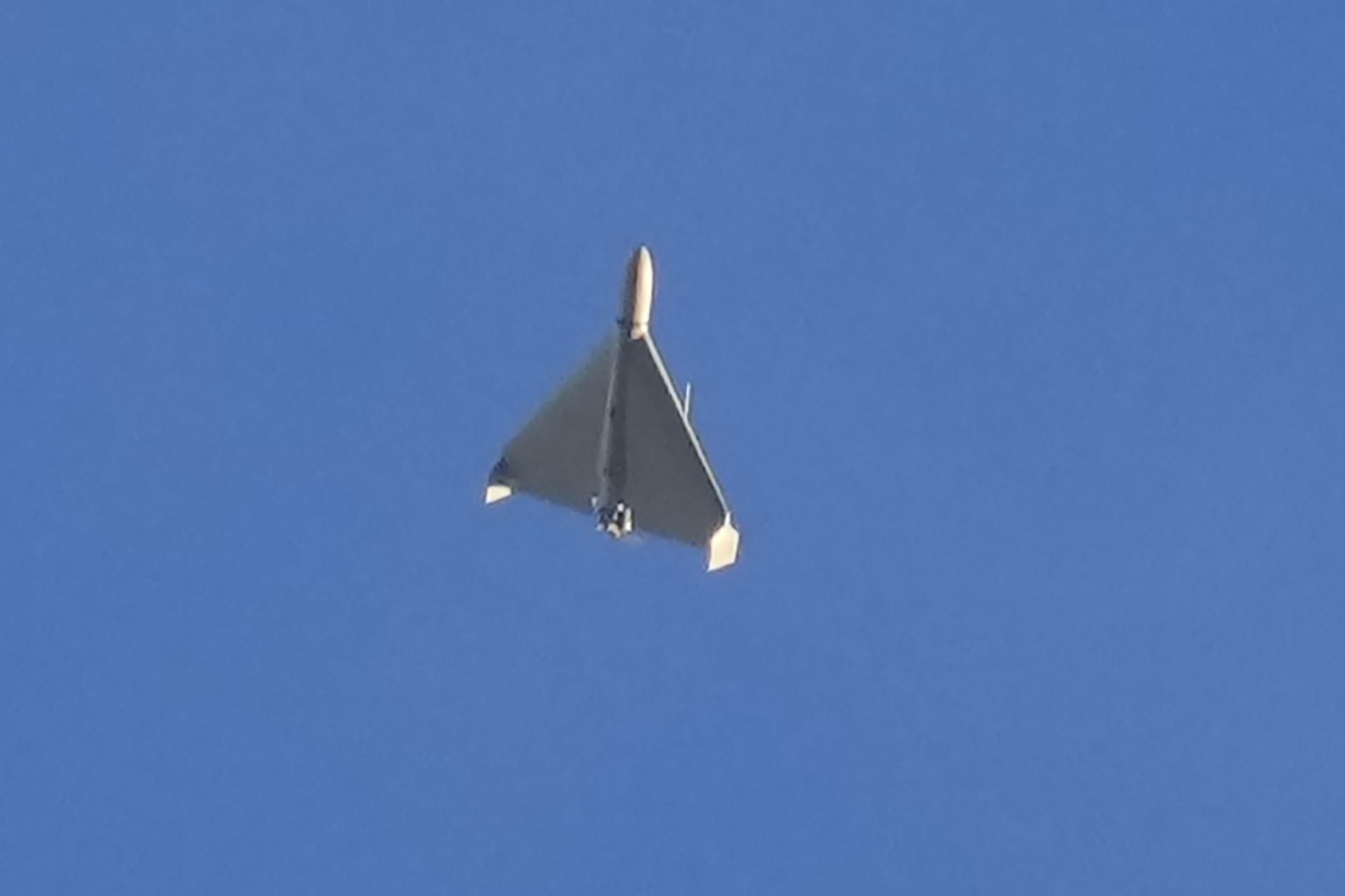 Rekordowy atak dronów na Ukrainę