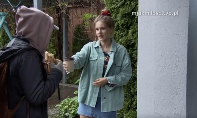 M jak miłość odc. 1601. Majka (Laura Samojłowicz), Franka (Dominika Kachlik)