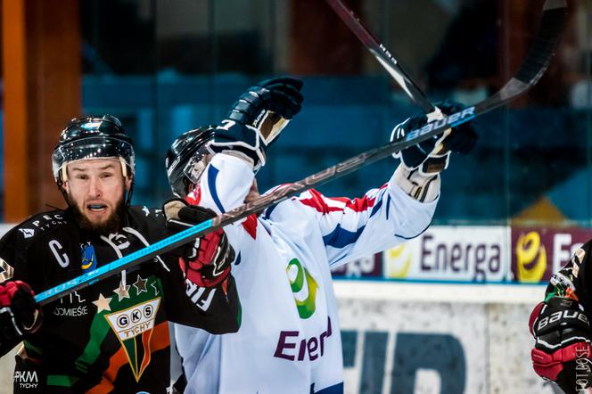 KH Energa Toruń prowadził, ale hokeiści GKS Tychy znów lepsi