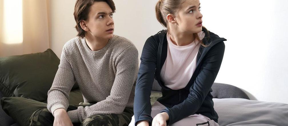 Barwy szczęścia odc. 2250. Zuzia (Anna Adamus), Filip Lisicki (Kuba Dyniewicz)