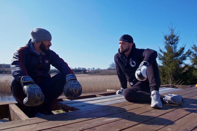 Mamed Khalidov i Marcin Krakowiak