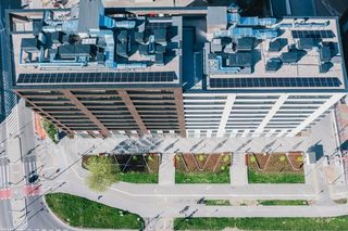 Sadyba Spot gotowy. Luksusowy apartamentowiec stanął tam, gdzie kiedyś było kultowe targowisko
