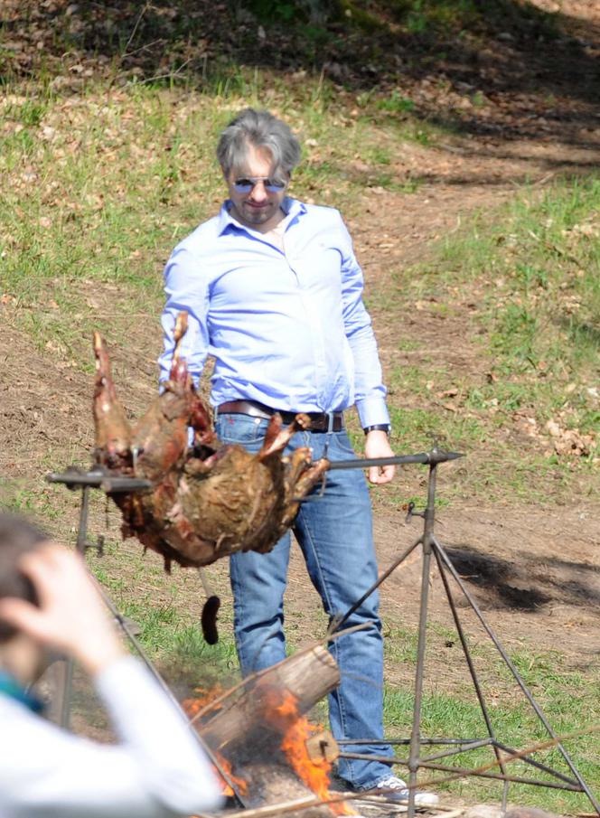 Miłość Rusin na trawie