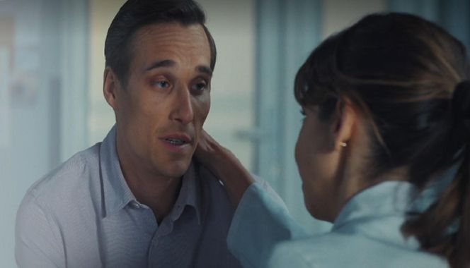 M jak miłość odc. 1887. Aneta (Ilona Janyst), Olek (Maurycy Popiel)