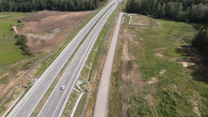 S16 Borki Wielkie Mrągowo jest przedłużeniem dwujezdniowej trasy pomiędzy Biskupcem a Borkami