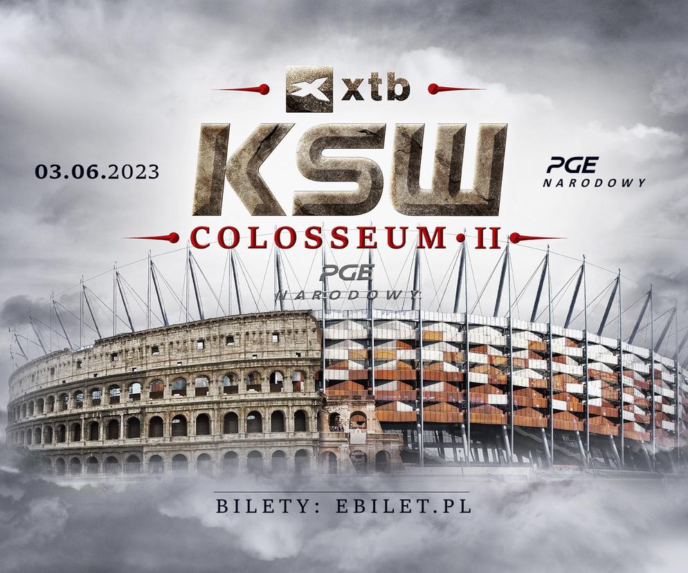 Gala  XTB KSW Colosseum 2 już 3 czerwca