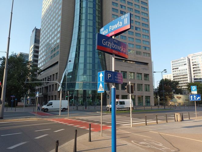Ulica Grzybowska w 2024 roku