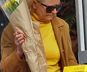 Barbara Bursztynowicz na spacerze