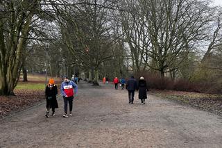 Noworoczny spacer po Szczecinie. Mieszkańcy wybrali Jasne Błonia i Park Kasprowicza [ZDJĘCIA]