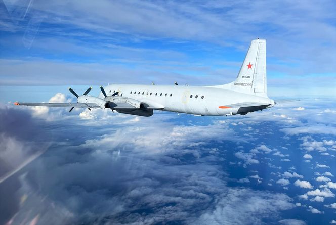 Polski MiG-29 zrobił zdjęcie rosyjskiego Ił-20M