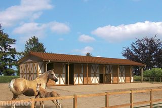 Wybieramy projekt stajni - stajnia drewniana lub murowana