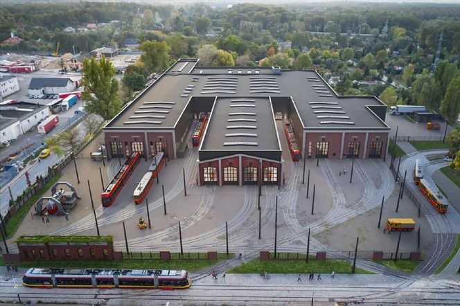 Dawna zajezdnia Helenówek w Łodzi – wizualizacje po przebudowie