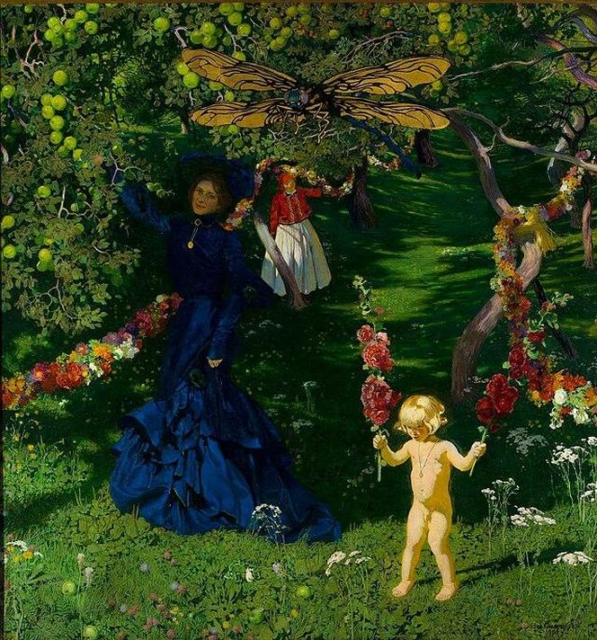 Józef Mehoffer, „Dziwny ogród” (1902–1903)