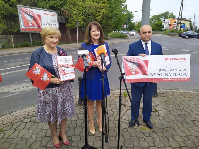 Całe Mazowsze pod wspólną flagą! Pod takim hasłem ruszyła nowa kampania samorządu województwa, promująca flagę regionu