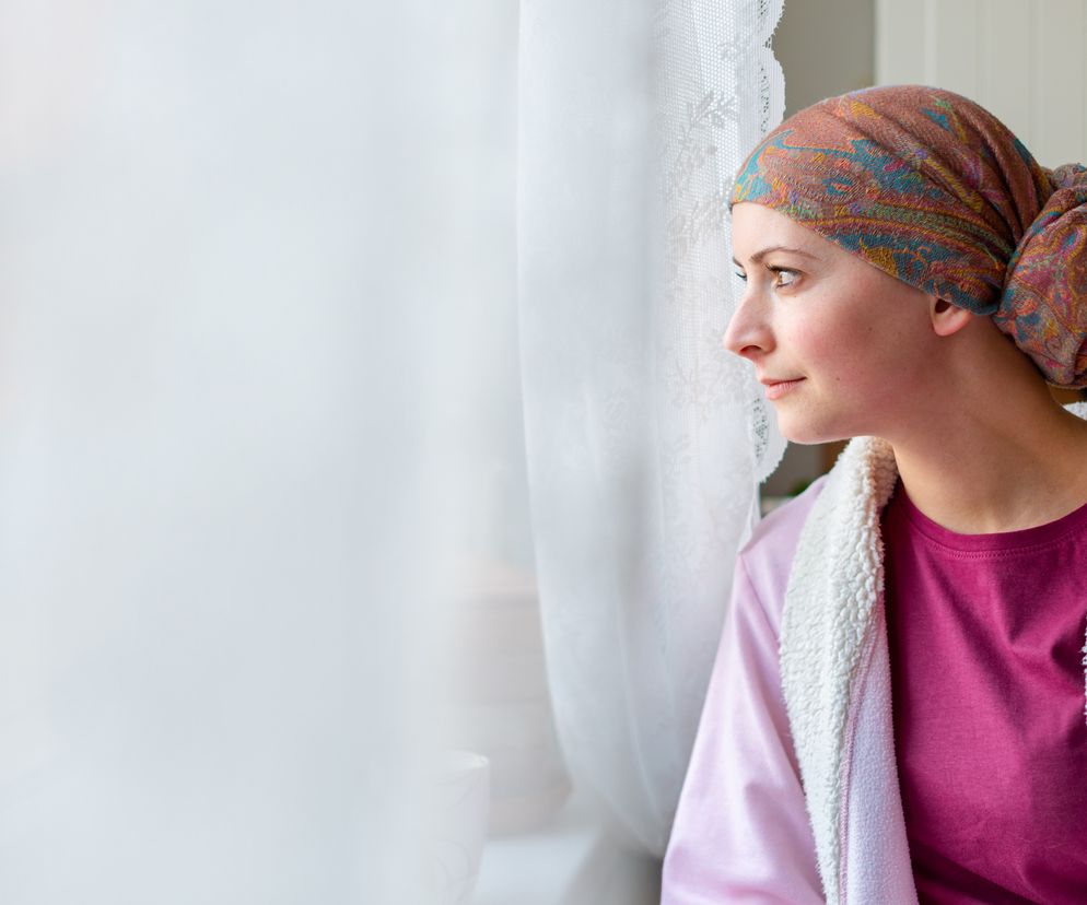 Kobieta chora na raka