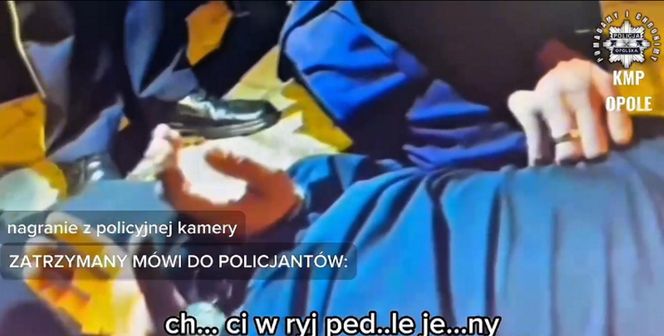 Pokazali, jak wygląda policyjna interwencja. Wszystko widać na nagraniu