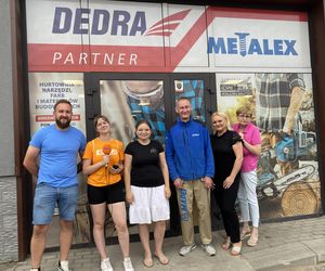 Wakacyjna wizyta radiowej ekipy w Hurtowni Metalex