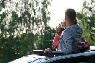 	M jak miłość odc. 1765. Franka (Dominika Kachlik), Paweł (Rafał Mroczek)