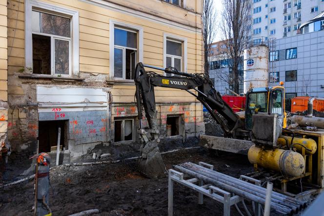 Budowa Muzeum Getta Warszawskiego w Warszawie