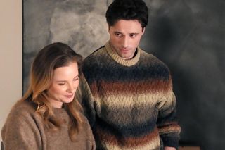 Barwy szczęścia, odcinek 3163: Sofia (Valeria Gouliaeva), Cezary (Marcel Opaliński)