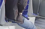 Oddał mocz w toruńskim tramwaju. Wszystko się nagrało