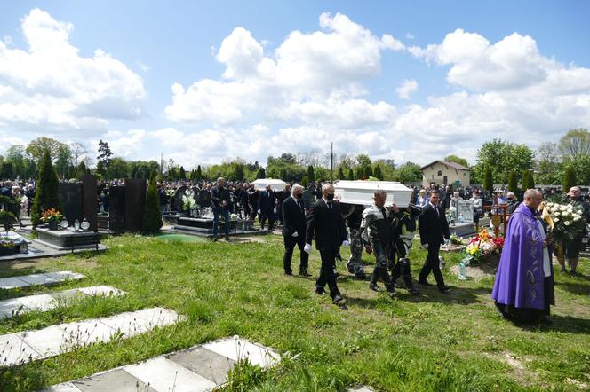 Wzruszające pożegnanie motocyklistów
